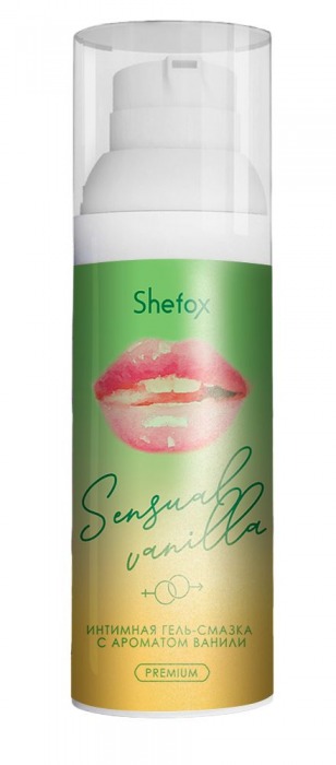 Интимная гель-смазка Shefox Premium «Чувственная ваниль» - 50 мл. - Shefox - купить с доставкой в Братске