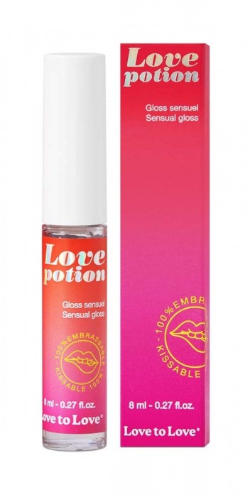 Возбуждающий блеск для губ Love Potion - 8 мл. - Love to Love - купить с доставкой в Братске