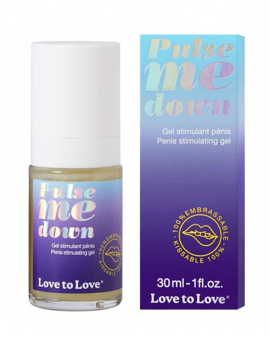 Стимулирующий гель для пениса Pulse Me Down - 30 мл. - Love to Love - купить с доставкой в Братске