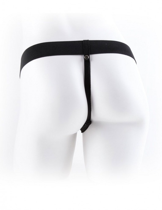 Полый страпон телесного цвета Hollow Strap-On with Balls - 24 см. - Pipedream - купить с доставкой в Братске