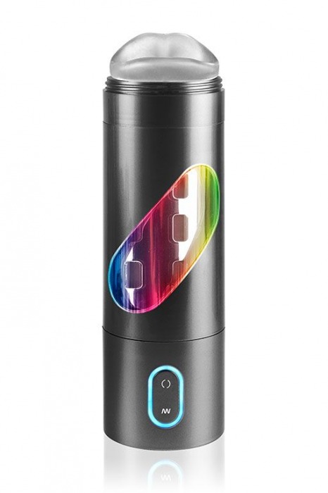Перезаряжаемый мастурбатор-ротик Extreme Toyz Rechargeable Roto-Bator Mouth - Pipedream - в Братске купить с доставкой