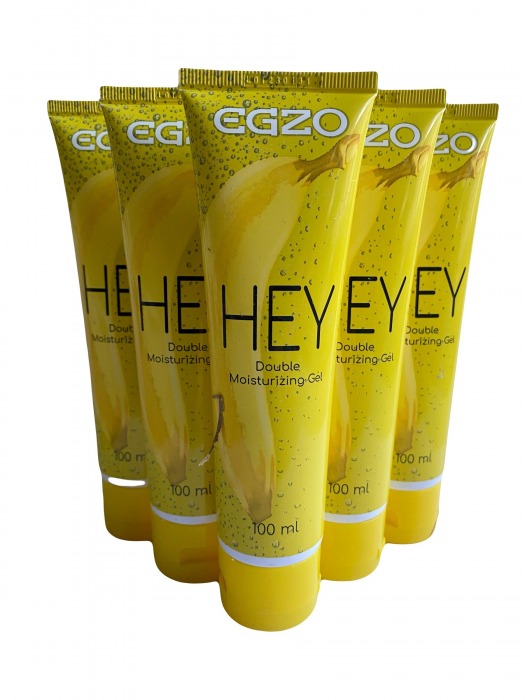 Набор из 5 анальных лубрикантов на водной основе Egzo Hey (по 100 мл.) - EGZO - купить с доставкой в Братске