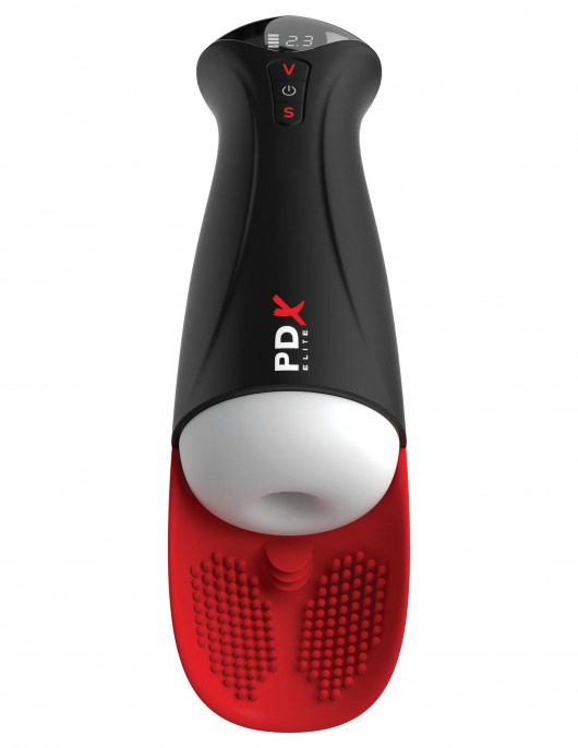 Мастурбатор в колбе с вибрацией Fuck-O-Matic Pro XL - Pipedream - в Братске купить с доставкой