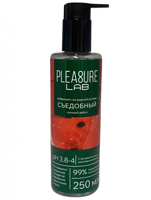 Лубрикант на водной основе Pleasure Lab с ароматом арбуза - 250 мл. - Pleasure Lab - купить с доставкой в Братске