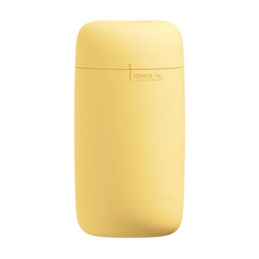 Желтый мастурбатор Tenga Puffy - Tenga - в Братске купить с доставкой