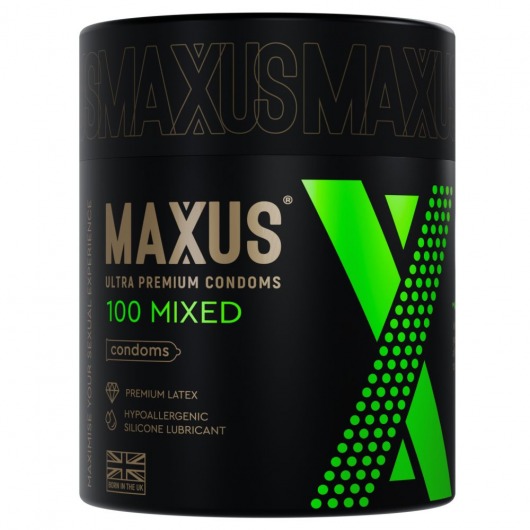 Презервативы MAXUS Mixed - 100 шт. - Maxus - купить с доставкой в Братске