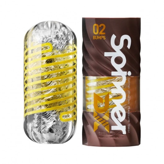 Мастурбатор Tenga Spinner DX 02 Bumps - Tenga - в Братске купить с доставкой