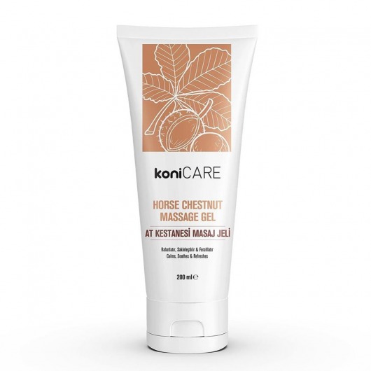 Расслабляющий массажный гель Konicare Horse Chestnut Massage Gel - 200 мл. - KoniCARE - купить с доставкой в Братске