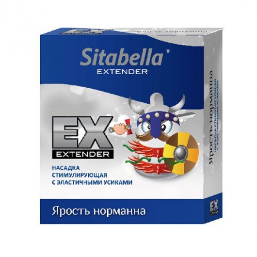 Стимулирующая насадка Sitabella Extender  Ярость норманна - Sitabella - купить с доставкой в Братске