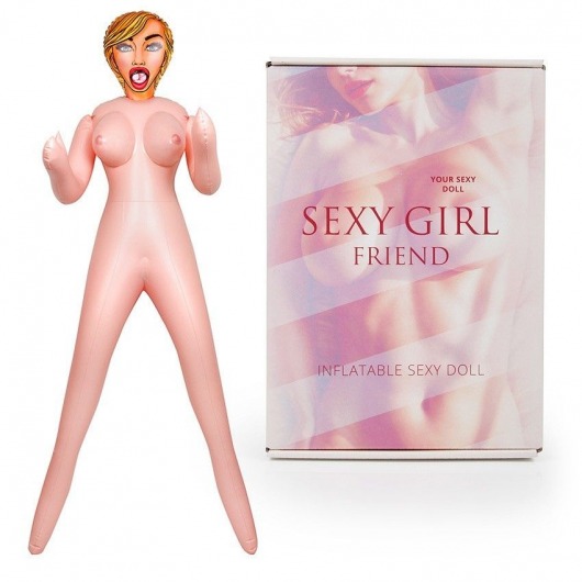 Надувная секс-кукла Камилла - Bior toys - в Братске купить с доставкой