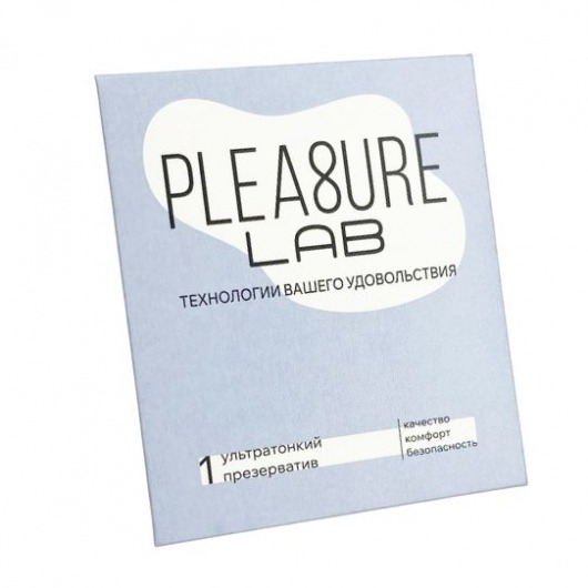 Ультратонкий презерватив Pleasure Lab - 1 шт. - Pleasure Lab - купить с доставкой в Братске