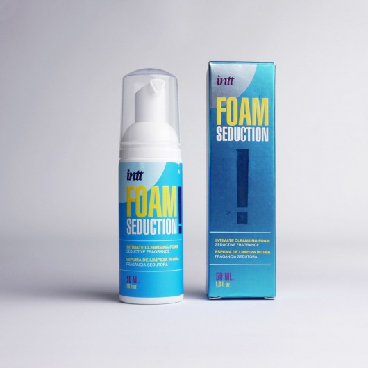 Очищающая пенка для тела Foam Seduction - 50 мл. - INTT - купить с доставкой в Братске