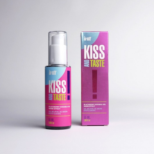 Массажный гель для тела Kiss and Taste - 55 мл. - INTT - купить с доставкой в Братске