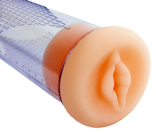 Телесный уплотнитель для вакуумной помпы в виде вагины - Boys of Toys - в Братске купить с доставкой