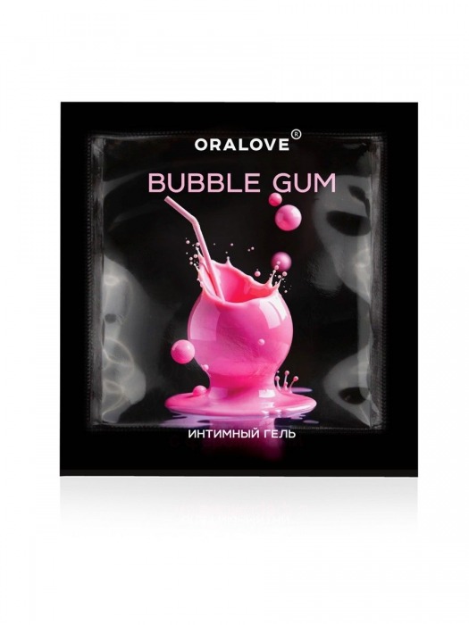 Саше съедобной оральной смазки OraLove с ароматом бабл-гам - 3 гр. - Биоритм - купить с доставкой в Братске