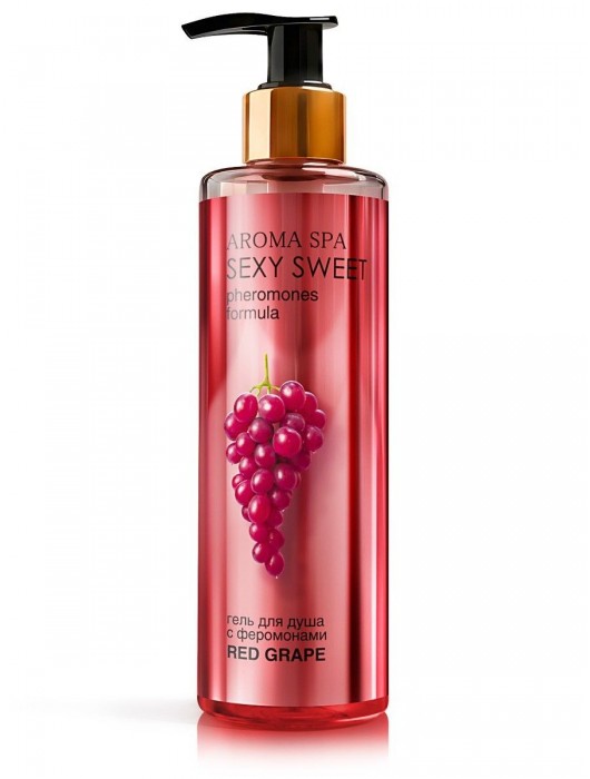 Гель для душа с феромонами и ароматом винограда Red Grape - 200 мл. -  - Магазин феромонов в Братске