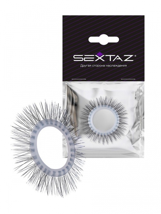 Круглое эрекционное кольцо с «ресничками» - Sextaz - в Братске купить с доставкой