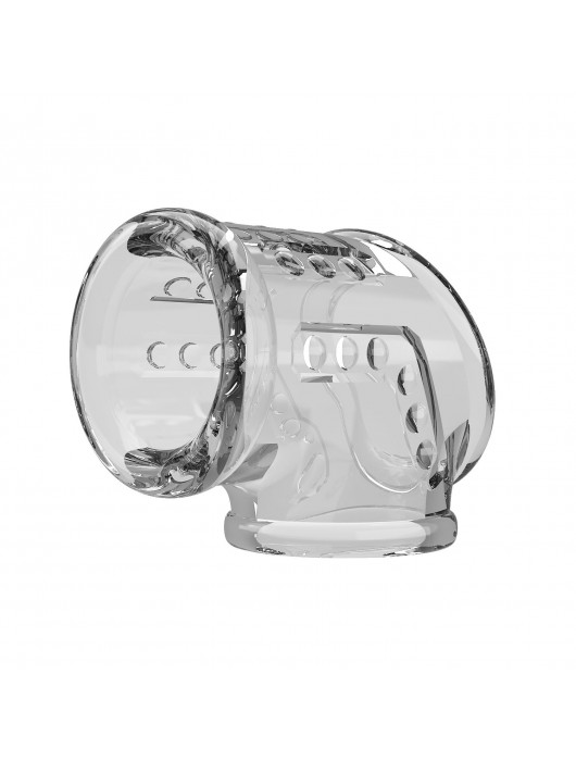 Прозрачная насадка на пенис и мошонку - Baile - в Братске купить с доставкой