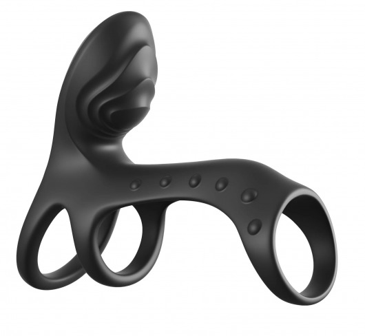 Черная насадка на пенис Ultimate Couples Cage Pro - Pipedream - в Братске купить с доставкой