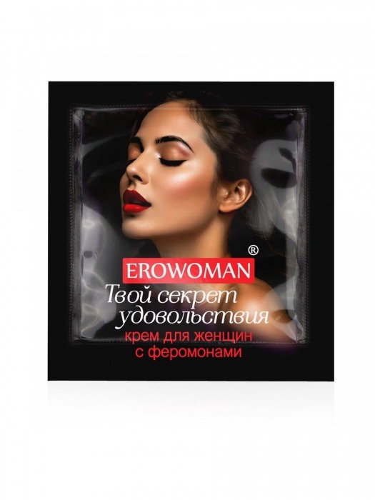 Женский возбуждающий крем с феромонами EroWoman - 1,5 гр. - Биоритм - купить с доставкой в Братске