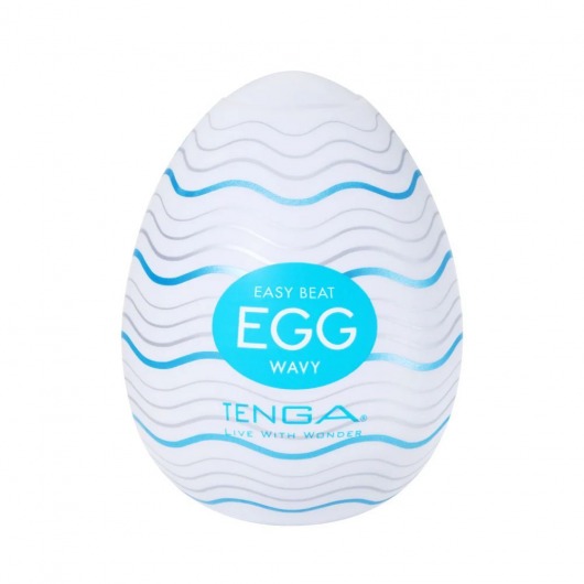 Мастурбатор-яйцо Tenga Egg Wavy - Tenga - в Братске купить с доставкой