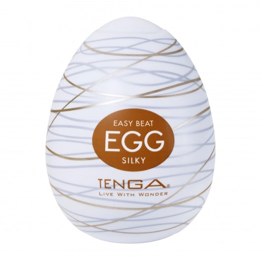 Мастурбатор-яйцо Tenga Egg Silky - Tenga - в Братске купить с доставкой