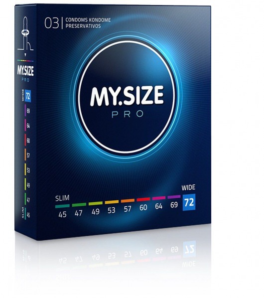 Презервативы MY.SIZE размер 72 - 3 шт. - My.Size - купить с доставкой в Братске