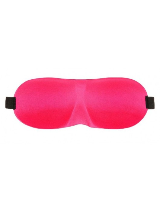 Розовая глухая маска на резинке - Sitabella - купить с доставкой в Братске