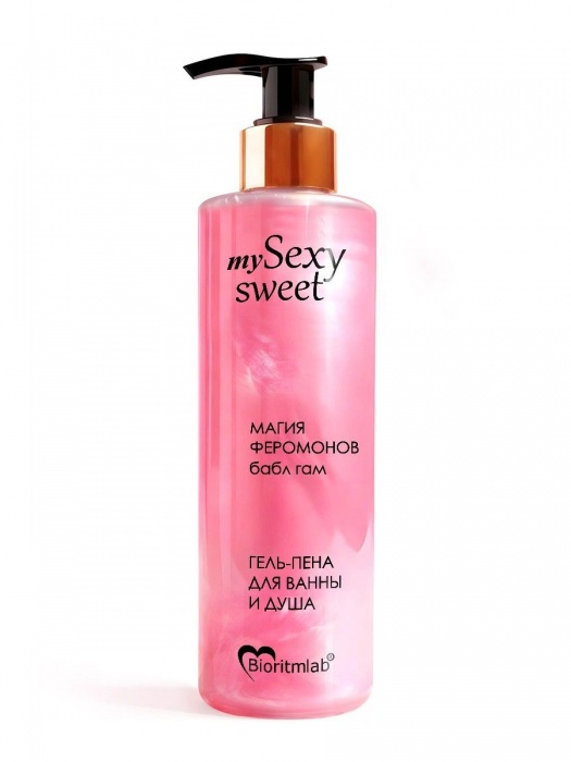 Гель-пена для ванны и душа Sexy Sweet с феромонами и ароматом бабл-гам - 200 мл. -  - Магазин феромонов в Братске
