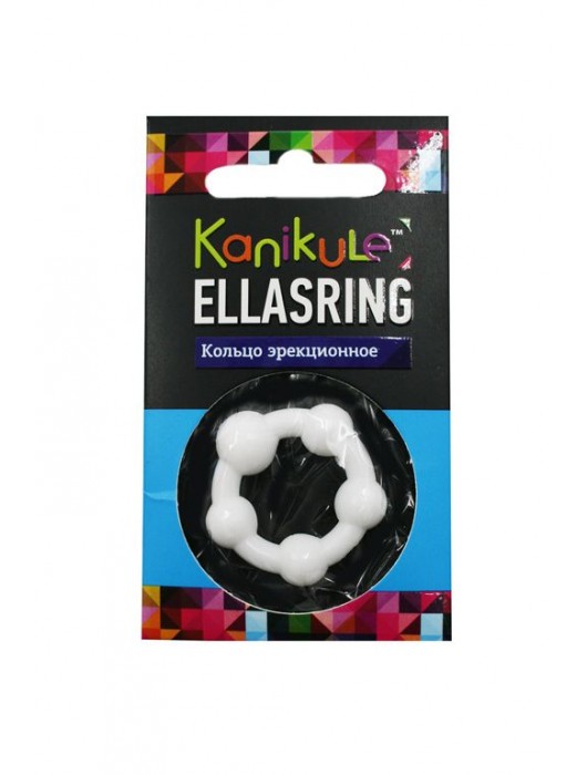 Цветное эрекционное кольцо с шариками Ellasring - Sitabella - в Братске купить с доставкой