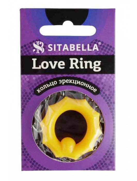 Цветное эрекционное кольцо Love Ring - Sitabella - в Братске купить с доставкой