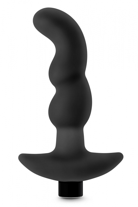 Черный вибромассажер простаты Prostate Massager 03 - 15,2 см. - Blush Novelties - в Братске купить с доставкой