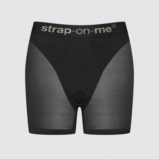 Трусики-шорты для фиксации насадок Strap-on-me Harness Lingerie Halo - size XL - Strap-on-me - купить с доставкой в Братске