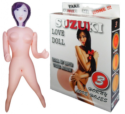 Надувная секс-кукла Suzuki - Boys of Toys - в Братске купить с доставкой