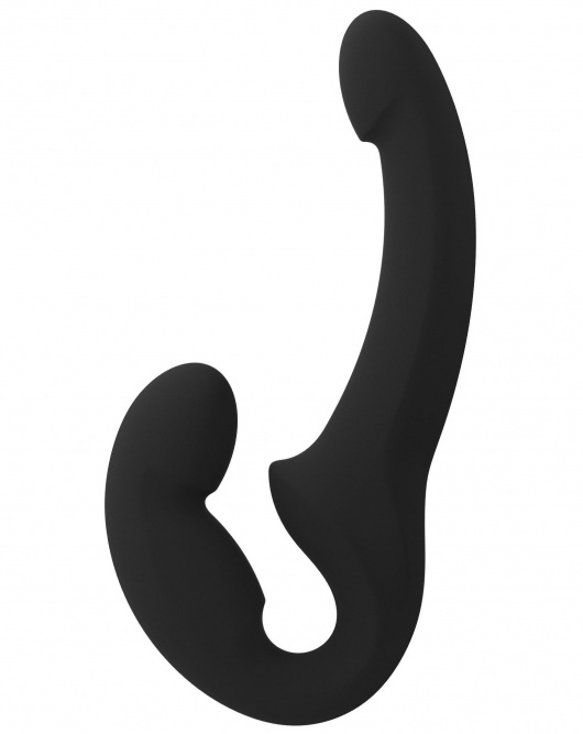 Черный безремневой страпон Share Lite - Fun Factory - купить с доставкой в Братске