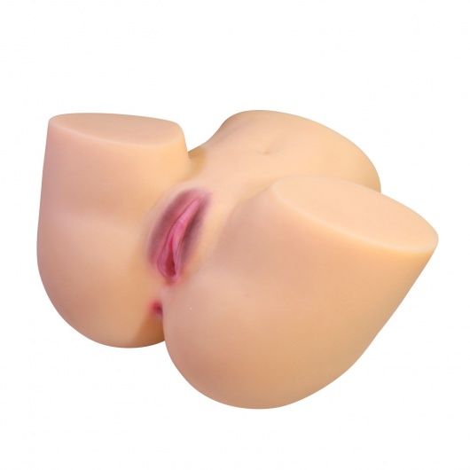 Телесный мастурбатор Liora с 2 любовными тоннелями - Baile - в Братске купить с доставкой