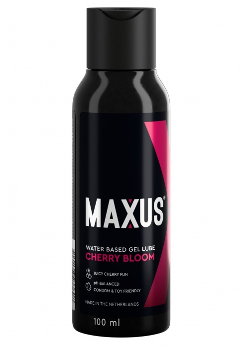 Лубрикант на водной основе MAXUS Cherry Bloom - 100 мл. - Maxus - купить с доставкой в Братске