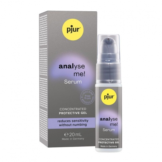 Расслабляющая анальная сыворотка pjur Analyse Me Serum - 20 мл. - Pjur - купить с доставкой в Братске