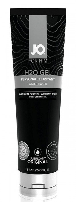 Лубрикант-гель для мужчин JO H2O GEL ORIGINAL - 240 мл. - System JO - купить с доставкой в Братске