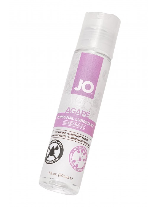 Лубрикант на водной основе для женщин JO AGAPE ORIGINAL - 30 мл. - System JO - купить с доставкой в Братске