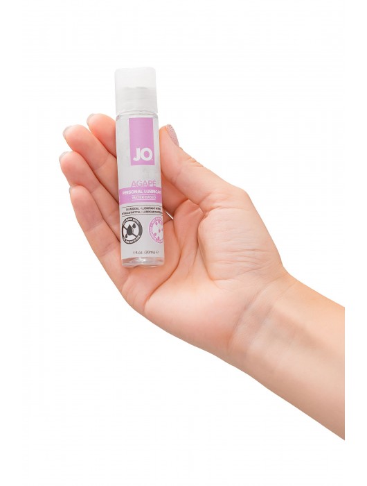 Лубрикант на водной основе для женщин JO AGAPE ORIGINAL - 30 мл. - System JO - купить с доставкой в Братске