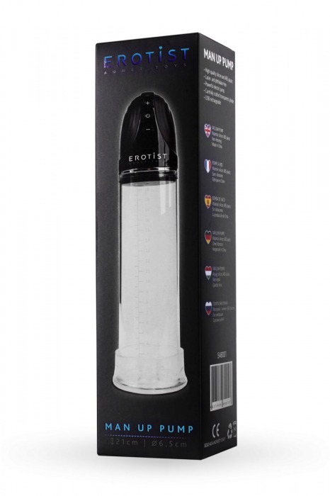 Автоматическая вакуумная помпа Man up pump - Erotist Adult Toys - в Братске купить с доставкой