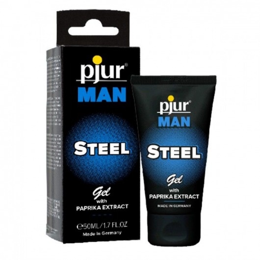 Эрекционный гель для пениса pjur MAN Steel Gel - 50 мл. - Pjur - купить с доставкой в Братске