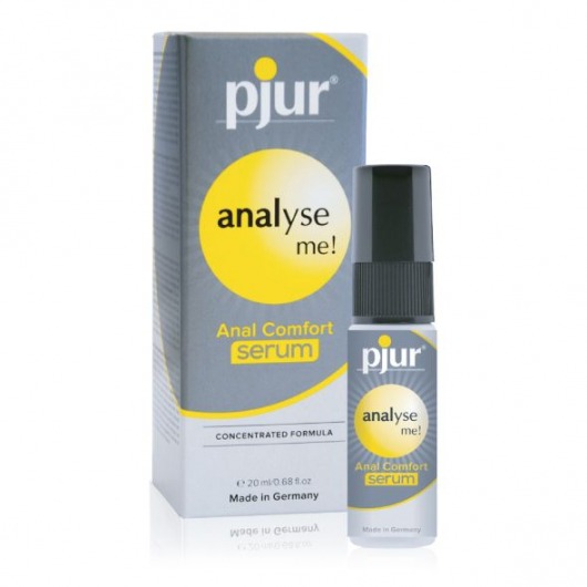 Анальный спрей pjur ANALYSE ME Serum - 20 мл. - Pjur - купить с доставкой в Братске