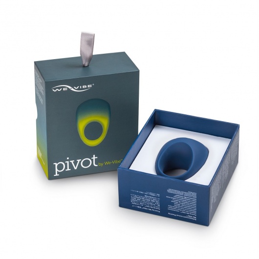 Синее эрекционное виброкольцо We-vibe Pivot - We-vibe - в Братске купить с доставкой