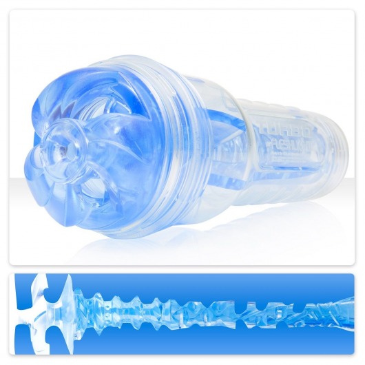 Мастурбатор Fleshlight Turbo - Trust Blue Ice - Fleshlight - в Братске купить с доставкой