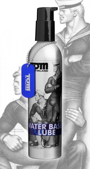 Лубрикант на водной основе Tom of Finland Water Based - 236 мл. - Доминирующее кольцо - купить с доставкой в Братске