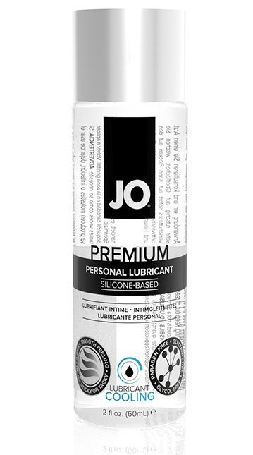 Охлаждающий лубрикант на силиконовой основе JO Personal Premium Lubricant Cooling - 60 мл. - System JO - купить с доставкой в Братске