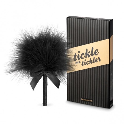 Пуховка для эротических игр Tickle Me Tickler - Bijoux Indiscrets - купить с доставкой в Братске