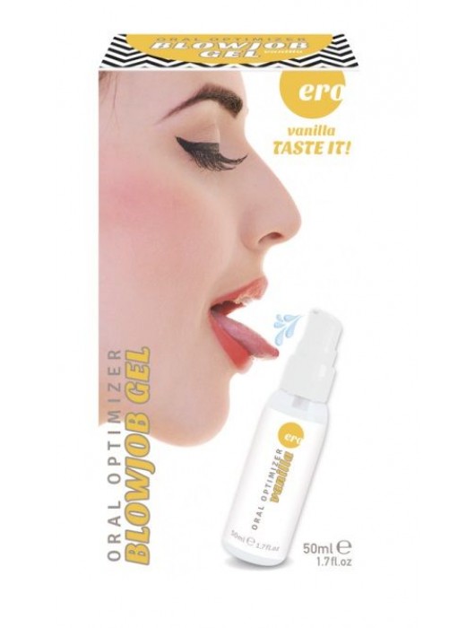Увлажняющий гель для орального секса с ароматом ванили - 50 мл. - Ero - купить с доставкой в Братске